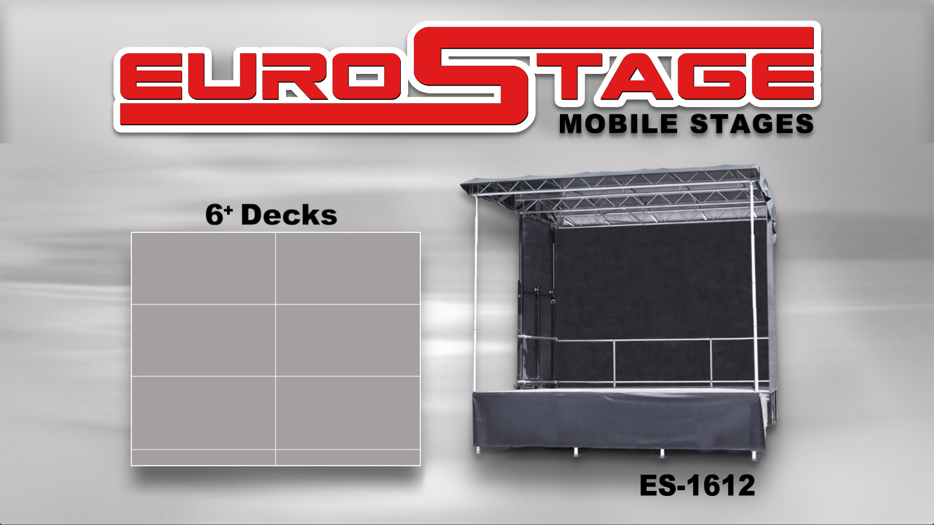 EuroStage ES-1612 Mobile Stage